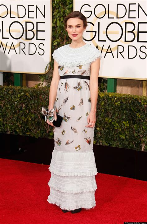 Keira Knightley's 2015 Golden Globes Dress Took 30 People To 